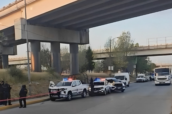 SSP descarta narcomanta en hallazgo de cuerpo en Amozoc; investigan móvil