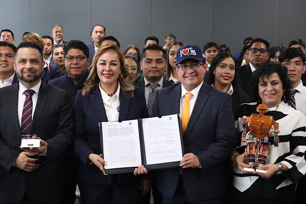 Congreso del Estado signa convenio de colaboración con el Instituto Tecnológico Superior de San Martín Texmelucan