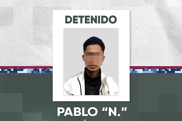 Detiene Policía de la Ciudad a un probable responsable de robo con violencia a transeúnte