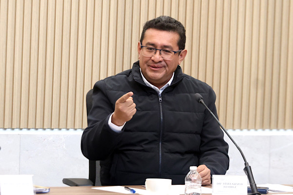 Pavel Gaspar pide a diputadas y diputados hacer trabajo de territorio