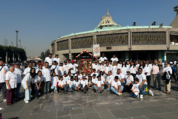 Participan 20 mil fieles en la 135 Peregrinación a la Basílica de Guadalupe