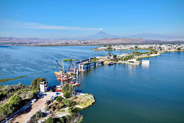 Avanza “Puente de la Transformación” para conectar a la mixteca poblana