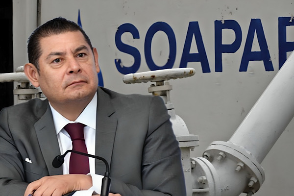 Realizarán análisis financiero de Soapap; Armenta denuncia deuda 