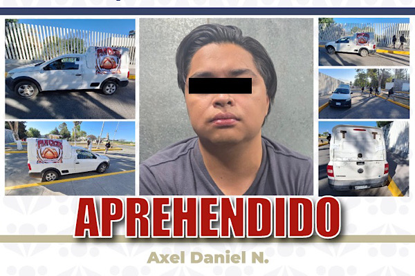 Detienen a Axel Daniel por el homicidio y abandono de cuerpos en Los Fuertes
