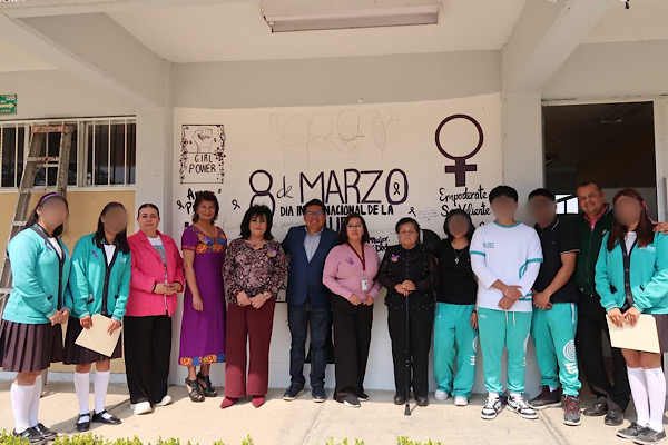 Diputada Guadalupe Yamak participa en foro conmemorativo por el Día Internacional de la Mujer en Cobaep Coltzingo