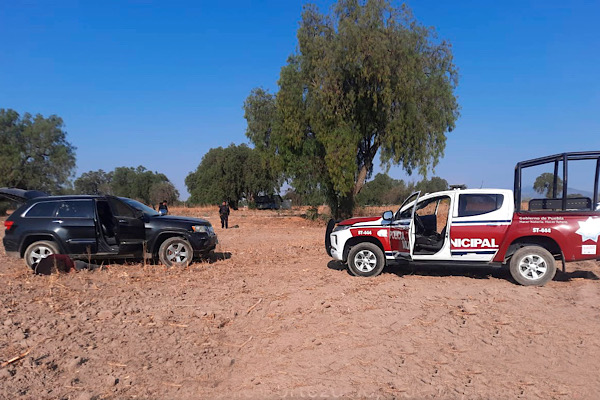 Frustran fuerzas de seguridad robo de vehículo en General Felipe Ángeles