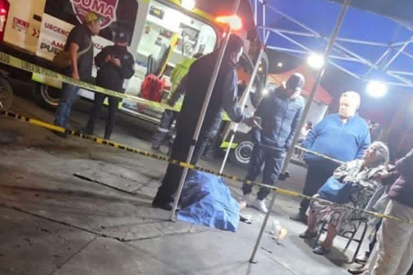Muere hombre por infarto en los portales de Amalucan