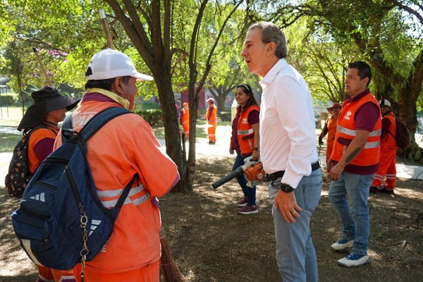 Fortalece Pepe Chedraui acciones de limpieza para dignificar espacios públicos en la capital
