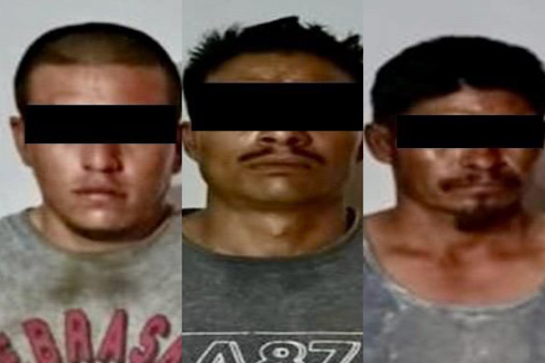 Detiene SSP a tres hombres por portación ilegal de arma de fuego