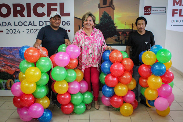 Diputada Floricel González promueve cercanía, atención ciudadana y alegría para la niñez 
