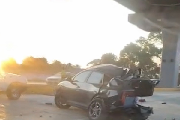Muere conductor tras fuerte accidente en la autopista México-Puebla