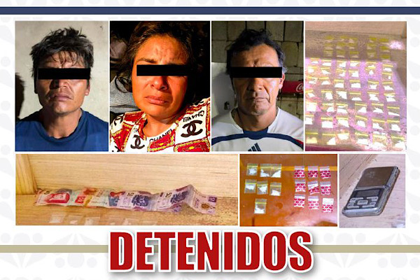 En operativo interinstitucional, ejecuta FGE cateocontra narcomenudeo en Coxcatlán