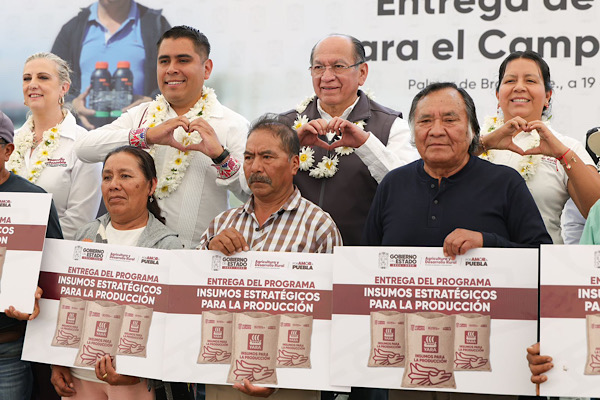 Apoya Gobierno Estatal a viveristas y campesinos poblanos para impulsar soberanía alimentaria