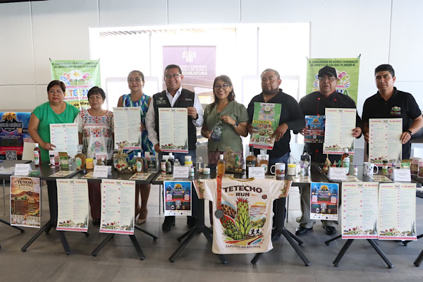 Presentan en el Congreso del Estado el Festival de la Tetecha 2026 