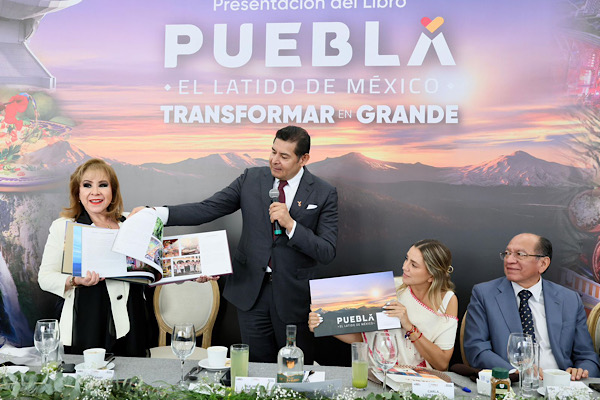 Libro “Puebla, el latido de México”, proyecta riqueza cultural y turística del estado