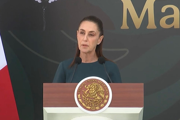 Claudia Sheinbaum critica a oposición por buscar respaldo en el extranjero
