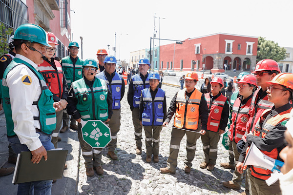 Más de 1.6 millones de poblanos participan en Simulacro Sísmico Nacional