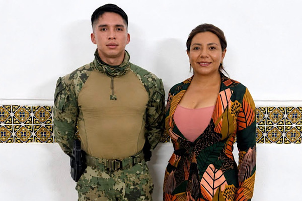 Guadalupe Bárcenas y exsecretario de Seguridad se habrían casado en medio de crisis política