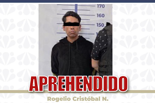 Captura FGE a presunto responsable de homicidio calificado en Chapulco