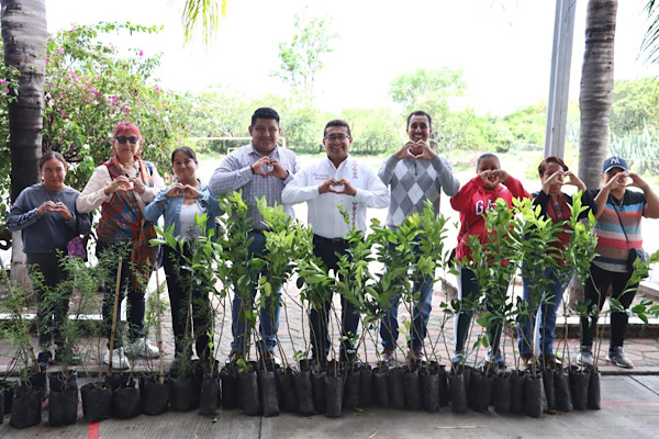 Diputado Pável Gaspar promueve jornadas de reforestación en San Juan Epatlán y Chiautla de Tapia