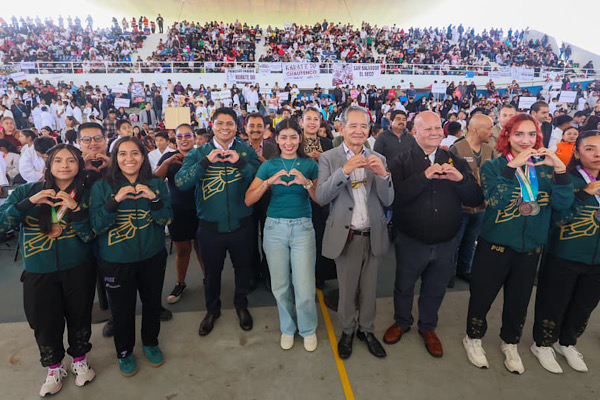 Gobierno del Estado posiciona a Puebla como epicentro del deporte con encuentro de Karate Do