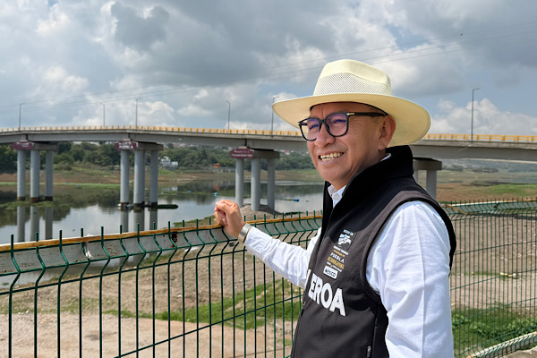 Puente de la Transformación beneficiará a 1.7 millones de habitantes: Figueroa