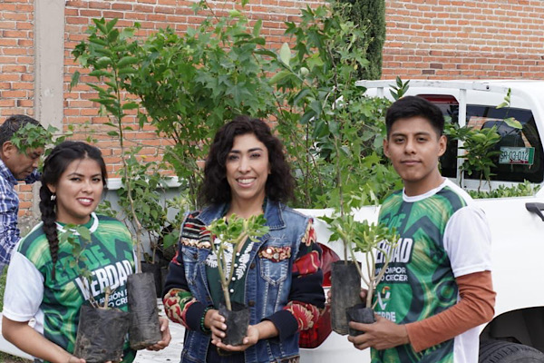 Diputada Norma Pimentel impulsa jornadas de reforestación en escuelas y reafirma su compromiso con el cuidado del medio ambiente