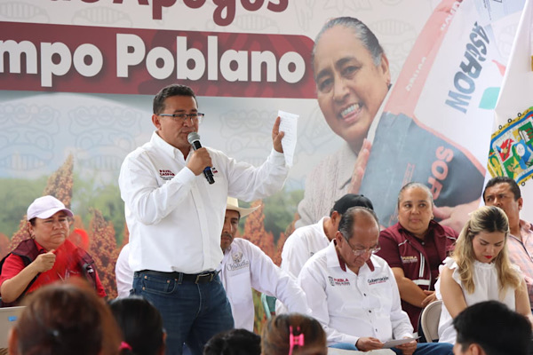 Destaca diputado Pável Gaspar trabajo a favor del bienestar, el desarrollo y la justicia social para productores de la Mixteca