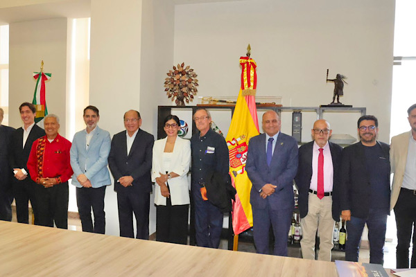 Gobierno estatal fortalece la cooperación internacional con España