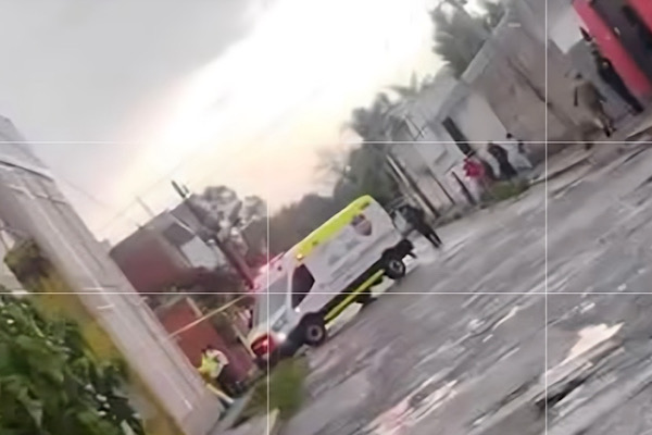 Ejecutan a un hombre en la colonia Joaquín Colombres de la ciudad de Puebla