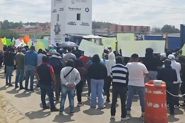 Realizan manifestación en el Cereso de Puebla, SSP revisará demandas