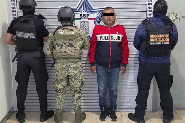 Marina, SSP y FGE detienen a generador de violencia en la Mixteca