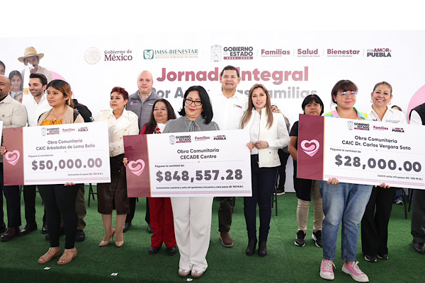Por amor a las familias, Gobierno Estatal brinda atención en territorio con jornada integral