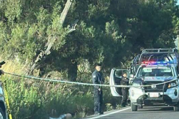 Localizan cuerpo emplayado en carretera Acajete-Amozoc