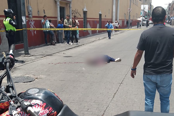 Muere adulta mayor tras ser atropellada en el Centro Histórico de Puebla
