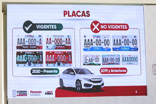 Gobierno de Puebla lanza programa de regularización vehicular