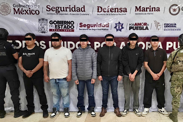 MARINA, SSP y FGE detienen célula de banda “Los Millonarios”