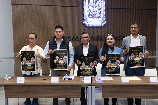 Desde el Congreso del Estado, el diputado José Luis Figueroa impulsa la promoción de la “Noche Mágica de Acatzingo”