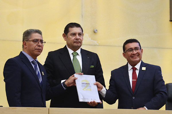 Presenta Pável Gaspar Segundo Informe de Actividades de la LXII Legislatura