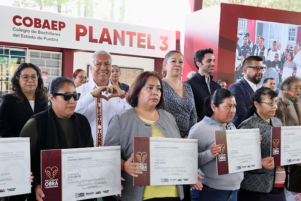 Gobierno estatal destina más de 5.2 mdp a planteles del Cobaep