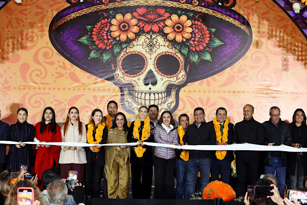 Tradición, misterio y color dan vida a la memoria en Puebla con Catrineras 2026