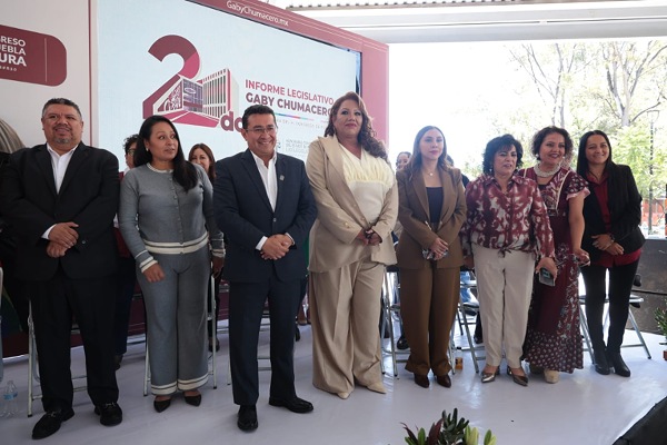 Trabajo para promover la inclusión social, destaca la diputada Gabriela Chumacero en su Segundo Informe de Actividades