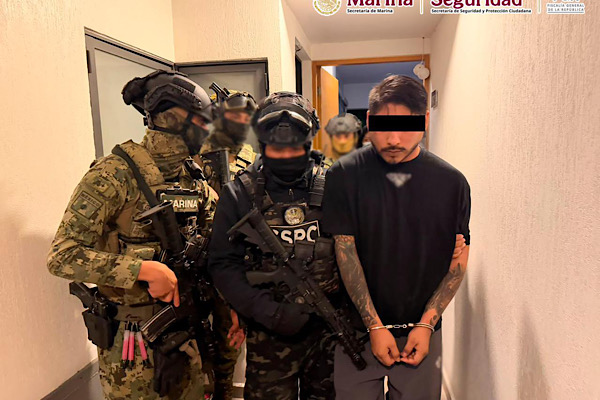 Detienen en Guadalajara a “El Cromo”, líder de grupo criminal ligado al CJNG