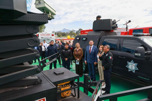 Gobierno Estatal amplía su capacidad de respuesta con tecnología y equipo especializado