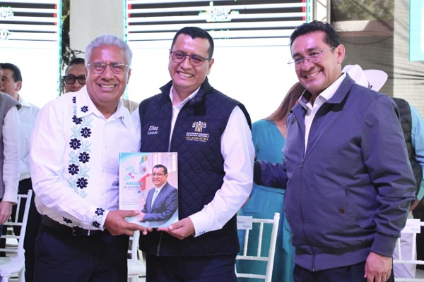 Rinde diputado Elías Lozada Segundo Informe de Actividades; destaca la presentación de 41 iniciativas
