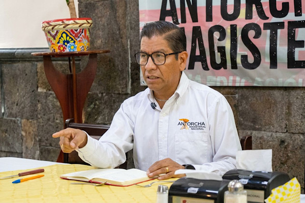 Antorcha exige justicia por presunto asesinato del maestro Serafín de Jesús Rodríguez García