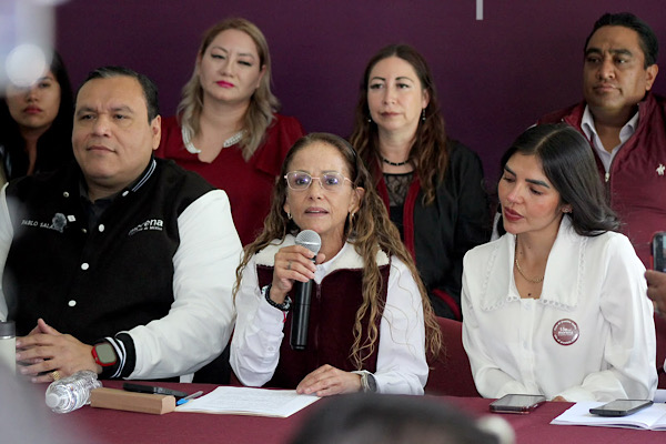 Olga Lucía Romero deja la dirigencia de Morena en Puebla, buscará alcaldía de Tehuacán